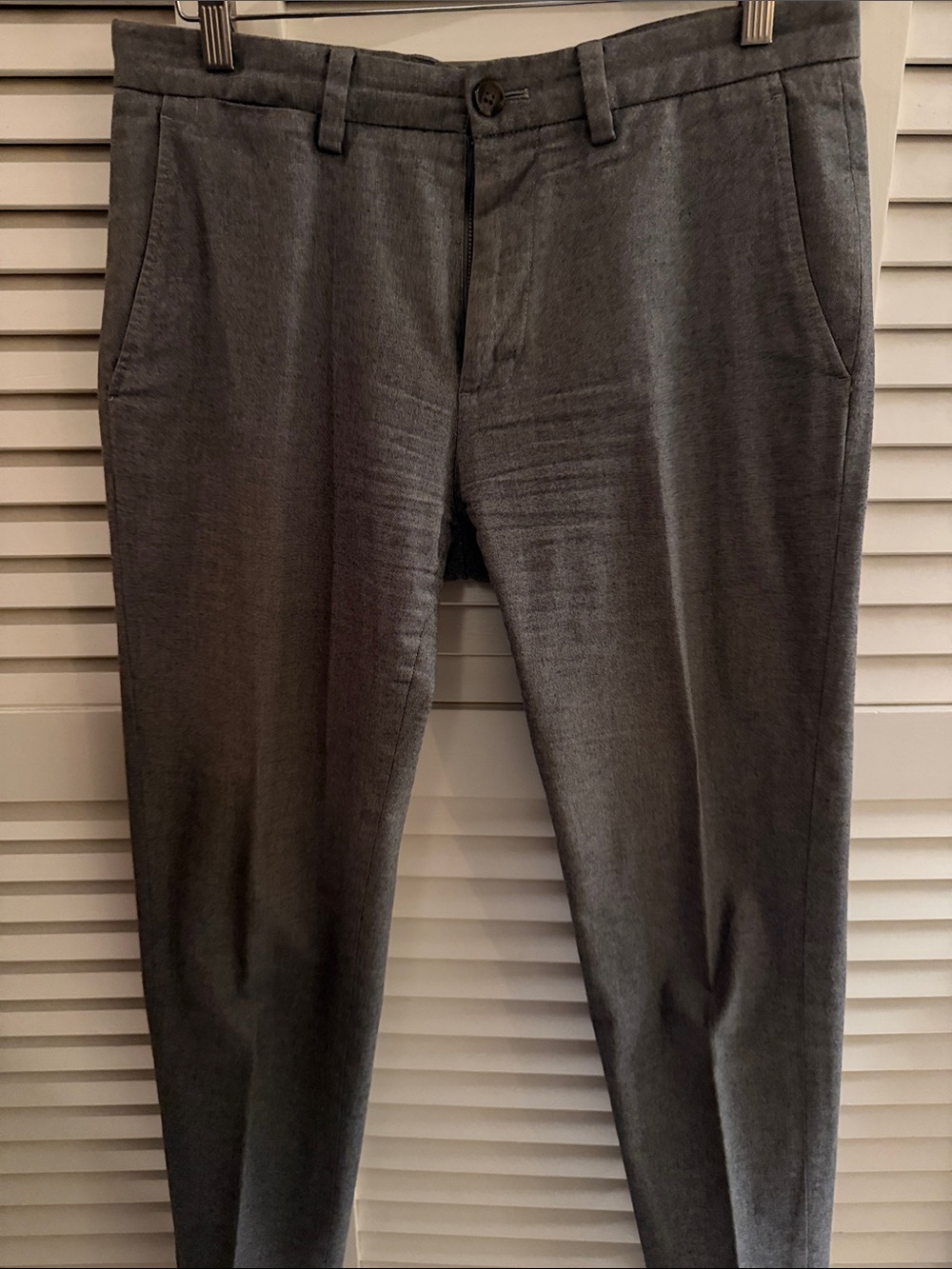 Brooks Brothers Gray Men's Dress Pants - Tailored Taper